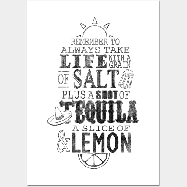 TEQUILA Wall Art by LAZYJStudios